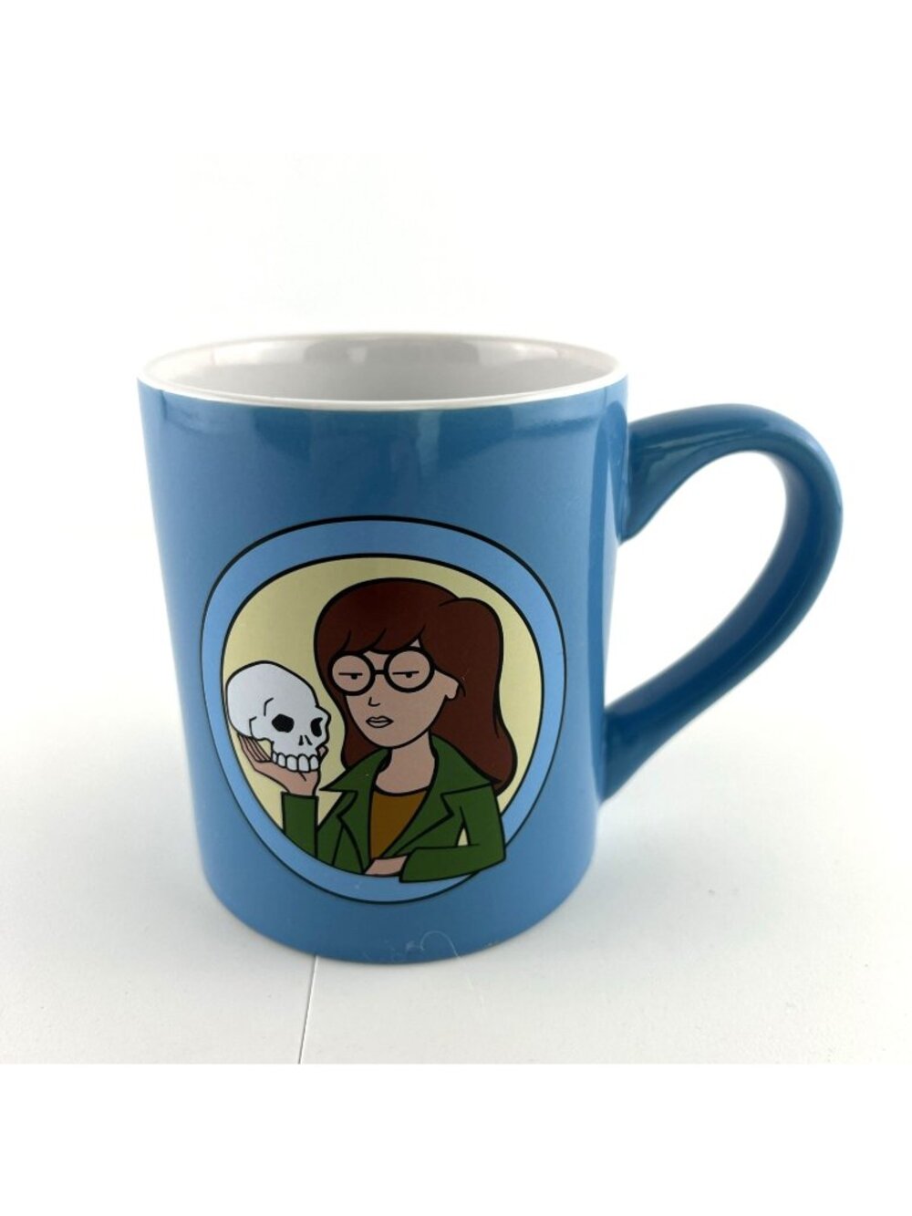 Daria MTV Mug 14 oz Sarcasm It's A Great Way to Deal 2021 Viacom Skull